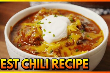 THE BEST EASY CHILI RECIPE ON YOUTUBE