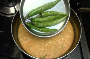 Green Chilli Kadhi Recipe | Street Food