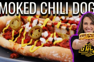 Everybody NEEDS these SMOKED CHILI CHEESE DOGS! | How To