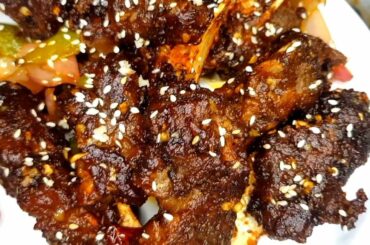 Buff Ribs Chilli Recipe Nepali style