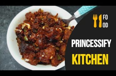 BREAD CHILLI  RECIPE CHILLI BREAD RECIPE LEFTOVER BREAD RECIPE BY PRINCESSIFY KITCHEN