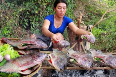 Awesome Grilled fish with chili special recipe-Cooking skills