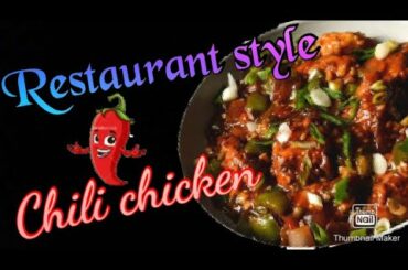 Eazy Restaurant style Chili Chicken with Gravy Recipe Made by Home