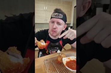 delicious chicken chili wings Fried recipe || chicken tandoori kabab recipe #shorts