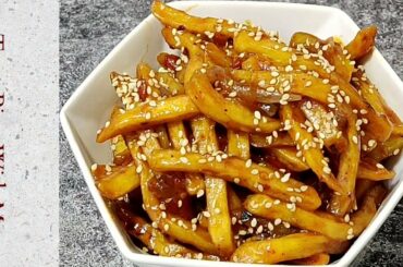 Masala French Fries || Chili Potato Chips || Spicy French Fries Recipe by Tasty Bites With Me