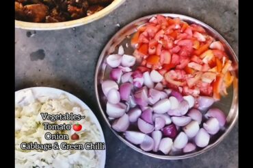 Episode 3.. Very Simple #Chicken Chilli Recipe with less ingredients #WangrhuRecipe  #chickenchili