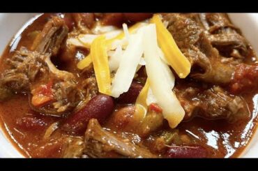 Instant Pot Short Rib Chili