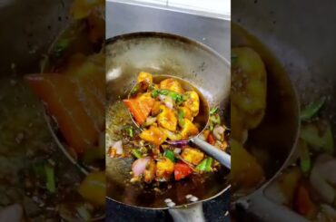 Chilli paneer easy recipe/#food point #shorts #ytshorts #street