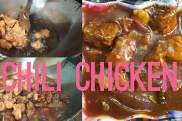 CHILI CHICKEN RECIPE || How to Make Restaurant style CHILI CHICKEN At Home ||