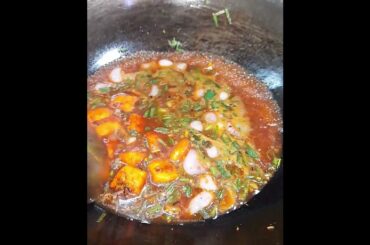 paneer chilli #recipe #shorts #ytshorts