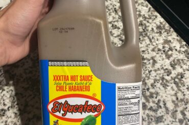 I wasn’t lying. Thanks for letting me know I could buy it by the gallon!