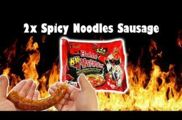 2X Spicy in sausage form