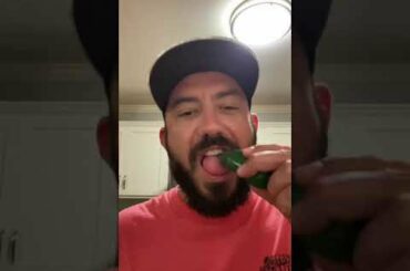 Ghost Pepper filled with Carolina Reaper Sauce