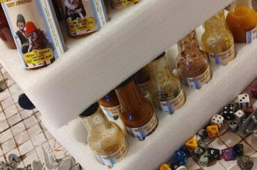 My first offical batch of sauces has been a hit. I named them all after my old Dungeons & Dragons characters.