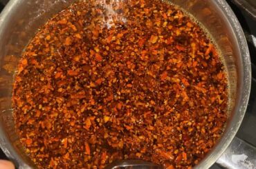 Made some weapons grade chilli oil