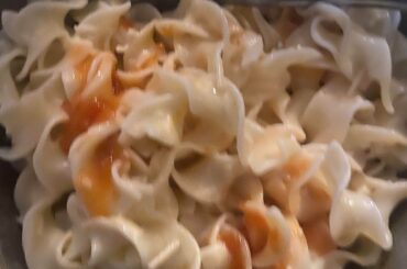 Is spicy butter noodles a thing? Yes. Yes it is!