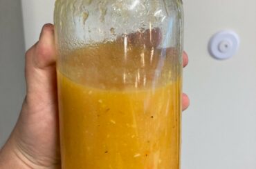 First homemade fresh hot sauce