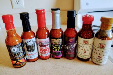 My haul from the Chili Pepper Food Festival in Bowers, Pennsylvania!