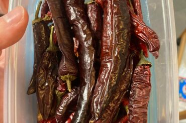 Tokyo balcony harvest dried and ready for the grinder