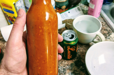 I've never tried to get my buffalo sauce recipe to actually emulsify before. I'd just shake it up before use. 18 hours later and this batch is still consistent.