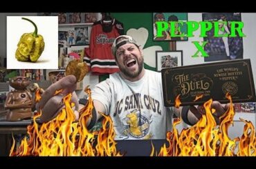 The Duel Chip Challenge (Made With Pepper X) | L.A. BEAST - alternate title: When the box says to only eat one, you should eat both.