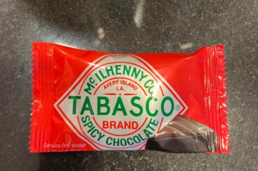 Tabasco Chocolate. Pretty tasty