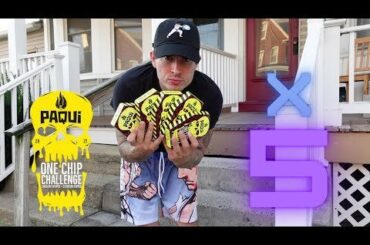 Aaron Knull eats 5 paqui 1 chip 2021 chips in a row!