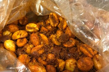 Peanuts from the Mexican flea market, or “la pulga”. The only way I can eat any peanuts now