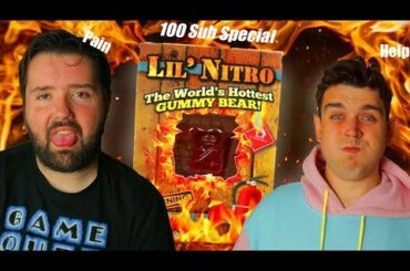 Tried the worlds spiciest gummy bear.. Yes it was hot.