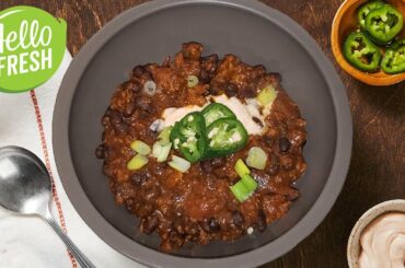 One Pot Longhorn Turkey & Black Bean Chili | @HelloFresh US Recipe