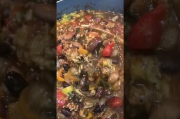 Chili || Homemade Chicken Chili || Delicious Chili || Shorts