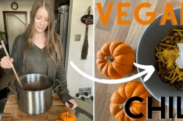 Vegan chili recipe for fall