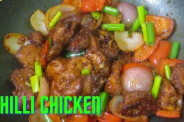 Easy Chilli Chicken Recipe | Chili Chicken | Simple Chilli Chicken Recipe | Rubie Fernandes