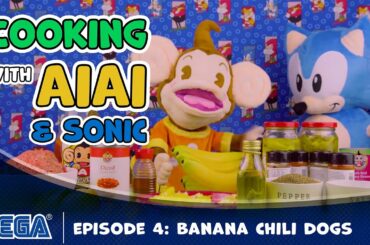 Cooking with AiAi & Sonic | Banana Chili Dogs