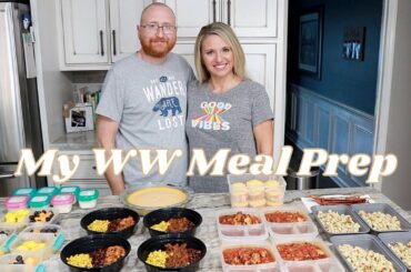 EASY WW MEAL PREP (BLUE PLAN) | ZERO POINT SPICY TURKEY CHILI | TACO BOWLS | PUMPKIN CHEESECAKE!!