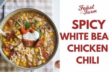 Spicy White Bean Chicken Chili