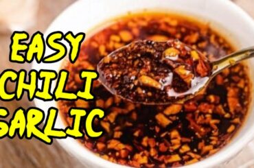 EASY CHILI GARLIC SAUCE