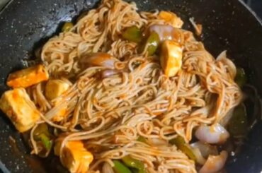 Chilli Paneer Chowmein | Chilli Paneer |  Chowmein recipe | easy recipes