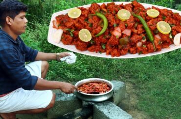 RESTAURANT CHILLI CHIKEN | Spcy Indian Recipe | Village Food Channel