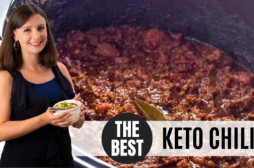 Keto Chili Recipe In The Slow Cooker (Rich & Comforting!)