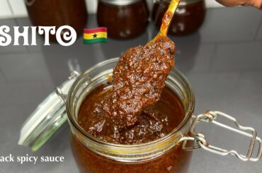 HOW TO MAKE AUTHENTIC SHITO| GHANAIAN BLACK CHILI SAUCE | BUSINESS IDEA |RECIPE