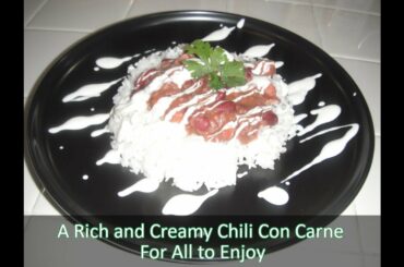 A Rich and Creamy Chili Con Carne Recipe For All to Enjoy | How to Make