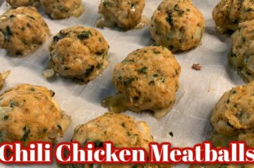 Low Carb & Clean Chili Chicken Meatballs
