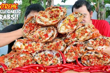 CHILLI GARLIC BUTTER CRAB MOUNTAIN (HD) | BACKYARD COOKING