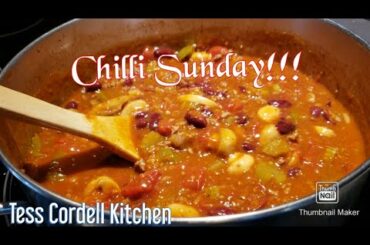 Tim Horton's Chilli Recipe| Healthy| Home cooking|Tess Cordell Kitchen