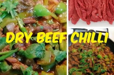 dry beef chilli
