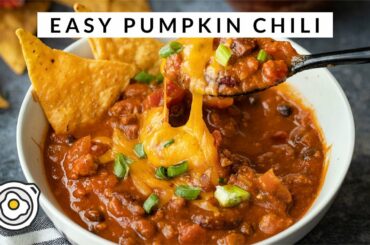 Easy Pumpkin Chili
