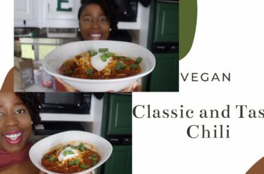 One Pot Vegan Chili Recipe!
