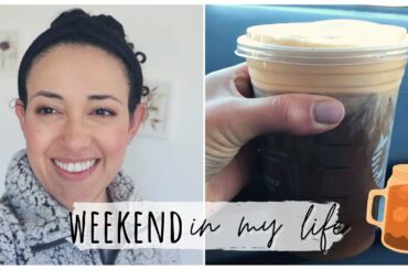 WEEKEND IN MY LIFE | pumpkin turkey chili, mini thrift haul, runni mg errands