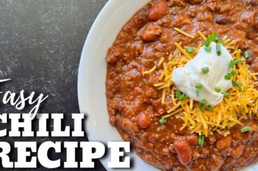 Easy Chili Recipe in a Dutch Oven